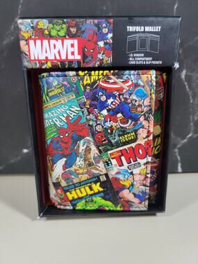 Marvel Comics classic covers trifold Wallet